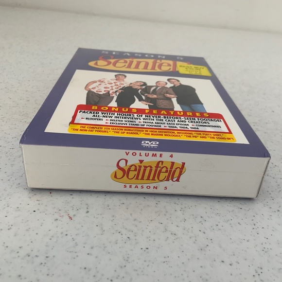 New Seinfeld Season Five DVD 22 Episodes - Picture 2 of 5